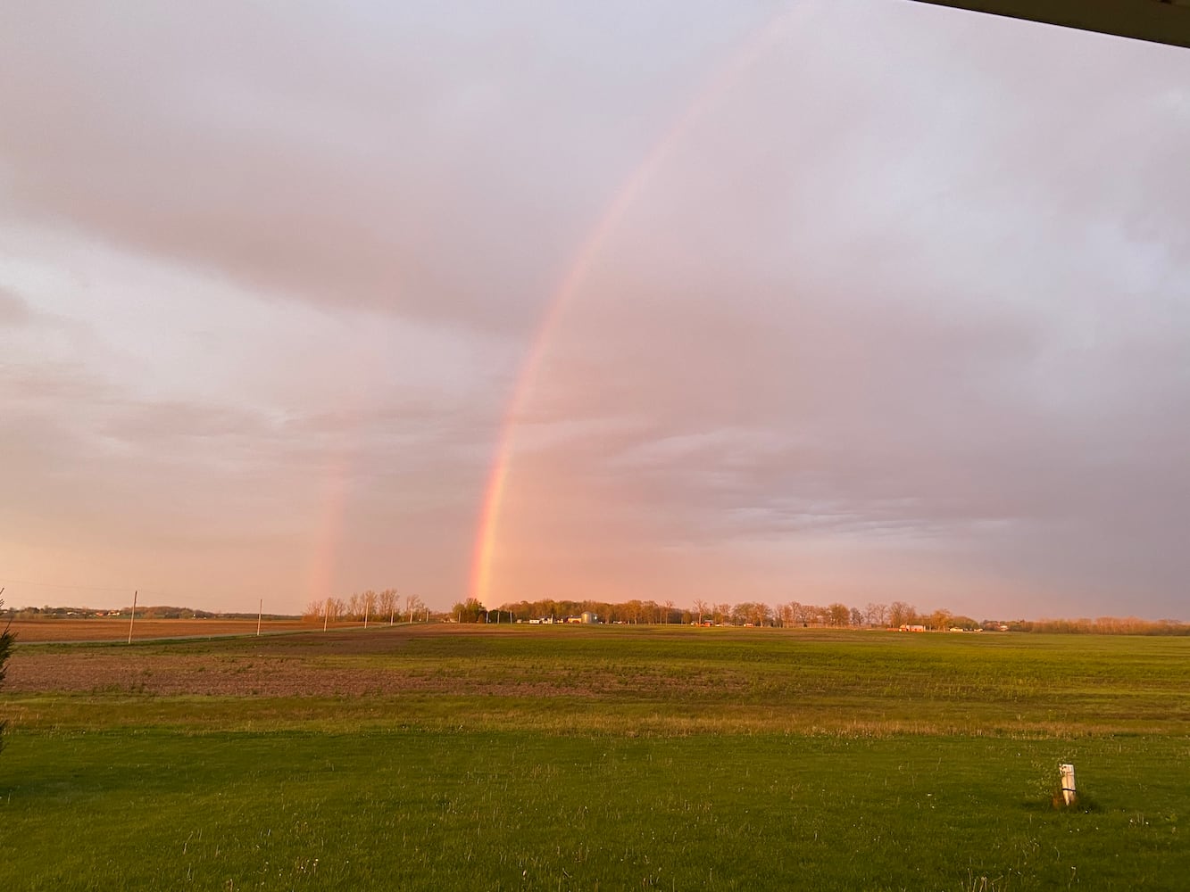 PHOTOS: Double rainbow touches Miami Valley