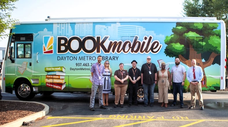 The Dayton Metro Library's new Bookmobile was unveiled July 29, 2025. CONTRIBUTED