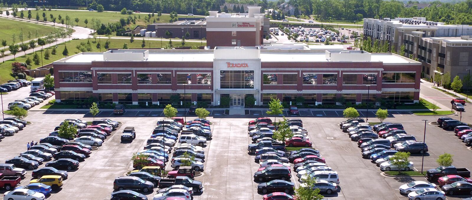 Teradata plans to move its headquarters in Maimi Township to San Diego were revealed in government filings on Wednesday, June 6. More than 300 employees work at the Austin Landing location and could be gone be the end of 2018. TY GREENLEES / STAFF