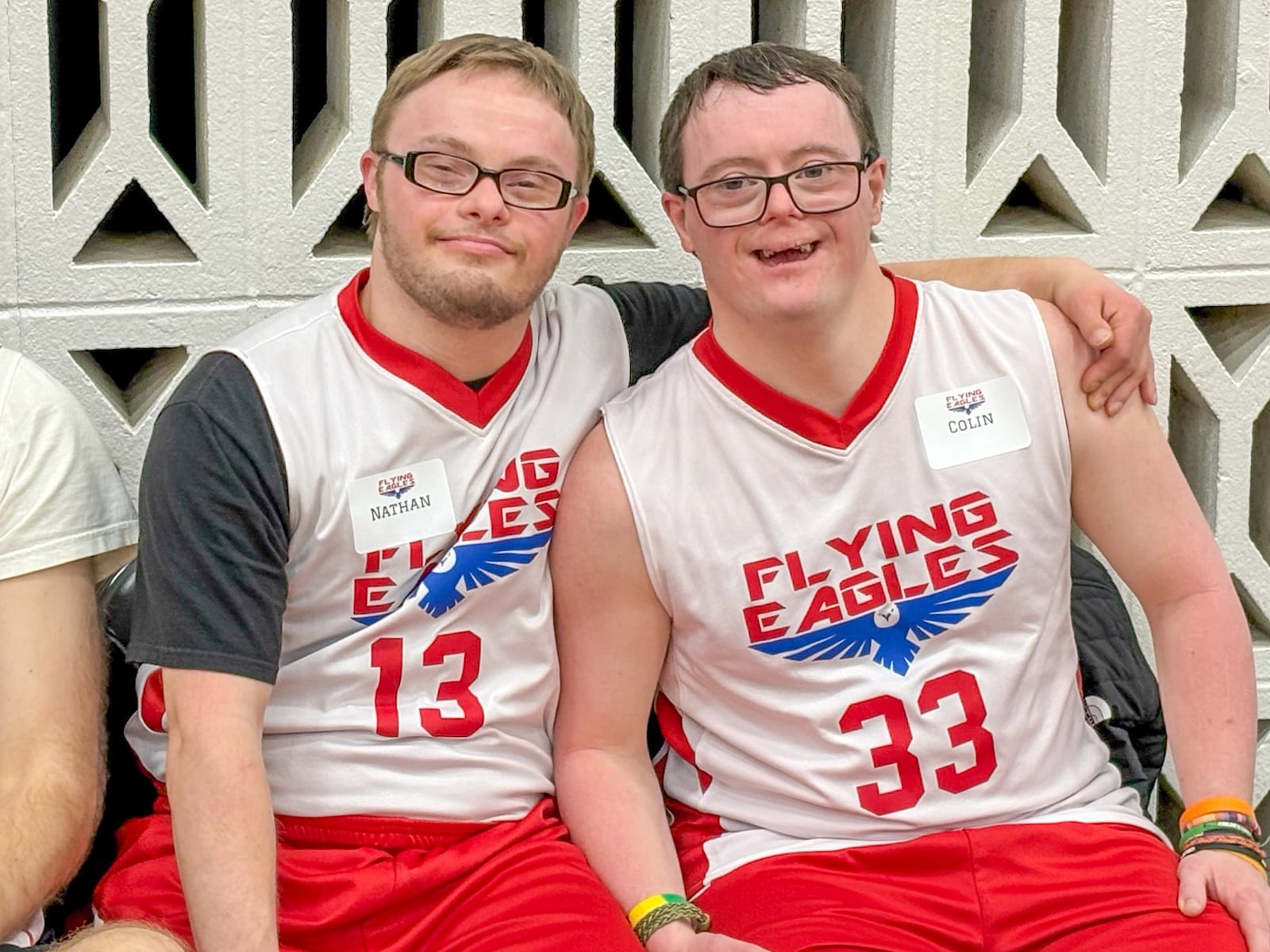 Two longtime pals and current Flying Eagles stars: Nathan Westfall (left) and Colin Connor (right.) TOM ARCHDEACON / CONTRIBUTED PHOTO