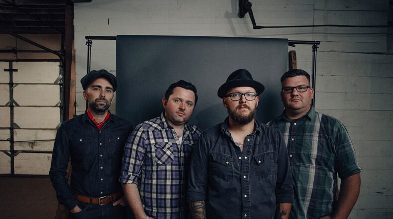 Charlie Jackson and the Heartland Railway, (left to right) Ricky Terrell, Denny Cottle, Charlie Jackson and Brad Bowling, releases its debut full-length at the Trolley Stop in Dayton on Saturday, March 3. CONTRIBUTED
