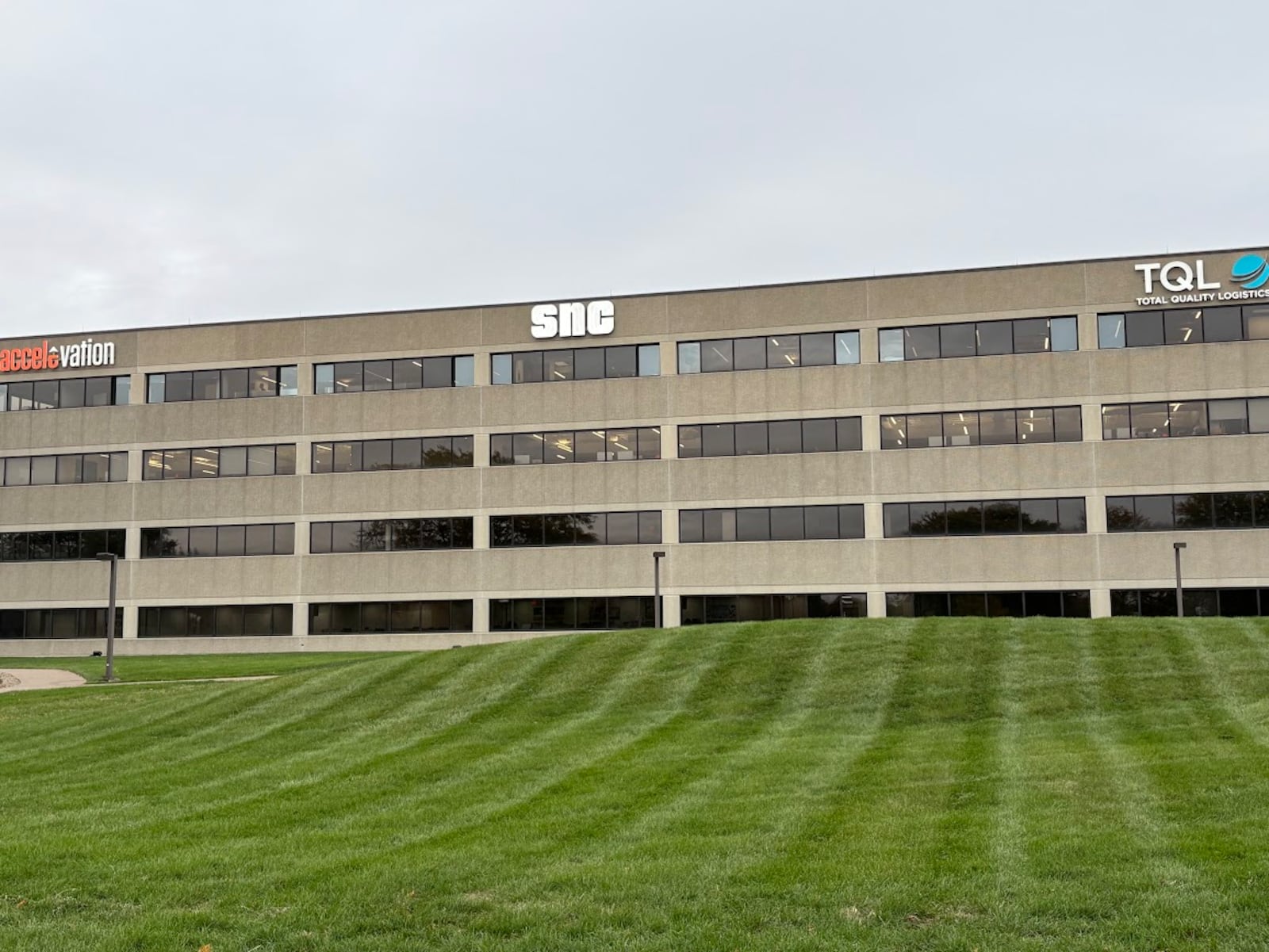 9555 N. Springboro Pike, the southernmost building in the LexisNexis campus off Springboro Pike in Miami Twp. THOMAS GNAU/STAFF