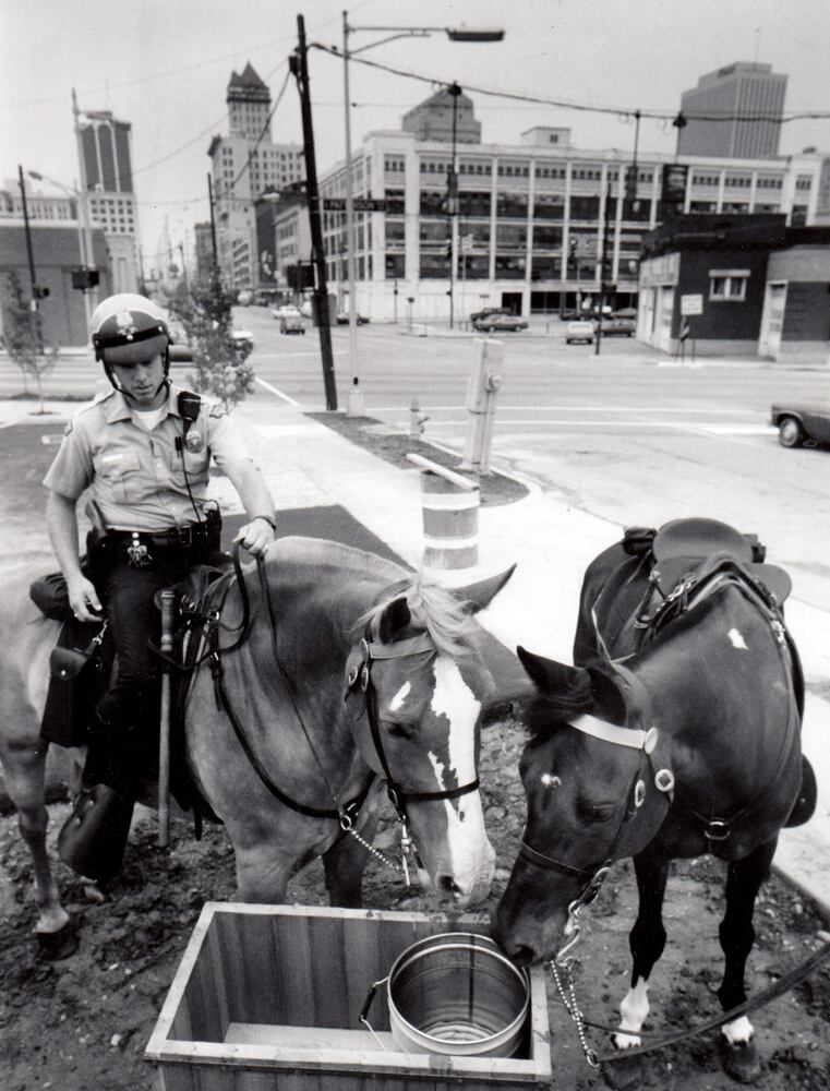 Dayton Mounted Patrol through the years