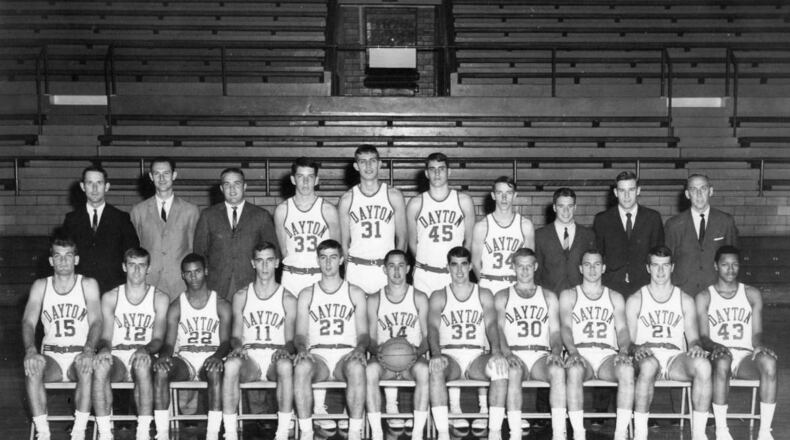 1966-67 UD men’s basketball team