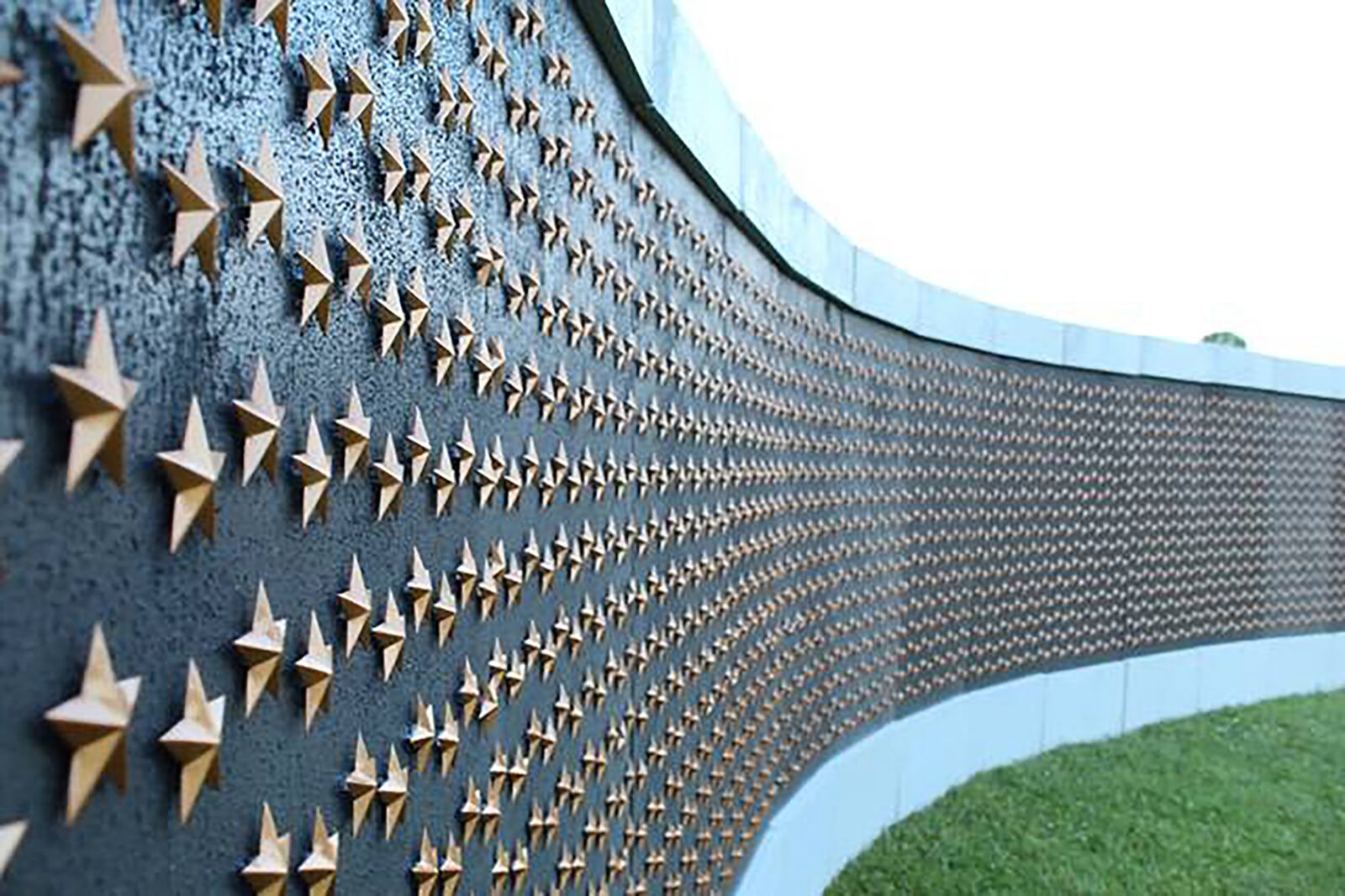 The National Museum of the U.S. Air Force will host various events to celebrate the 75th anniversary of the U.S. Air Force, including a weekend of activities June 4-6, featuring the Traveling WWII Memorial, which consists of the Wall of Stars, the Atlantic and Pacific Pavilions, 56 Pillars and stands with oak and wheat wreaths. CONTRIBUTED PHOTO