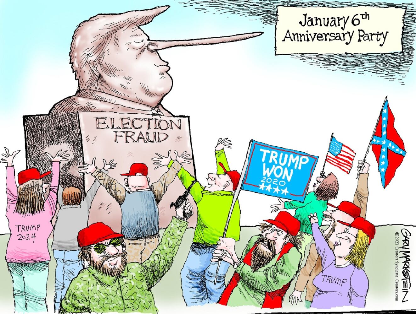 WEEK IN CARTOONS: Jan. 6 anniversary, COVID and more