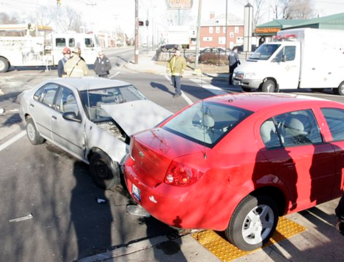 Car accident in Dayton
