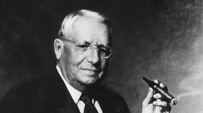 A new exhibit honoring the late James M. Cox will open at Carillon Historical Park in 2026. FILE