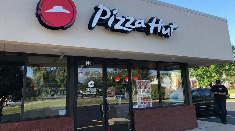 This Pizza Hut opened in September 2018 on East Dorothy Lane in Kettering.