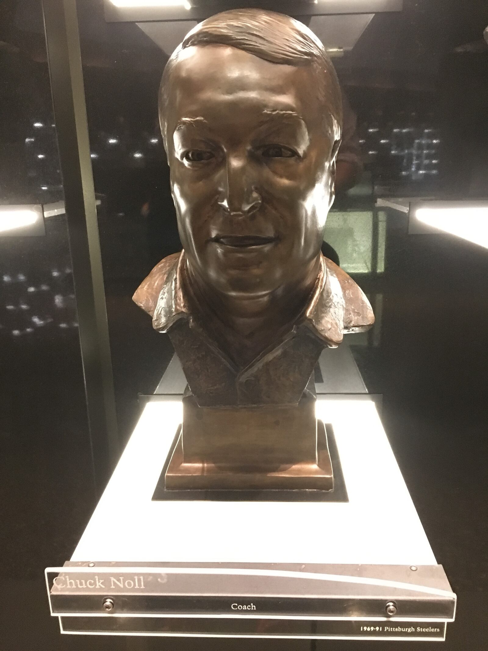 Photos taken at the Pro Football Hall of Fame in Canton, Ohio, on July 27, 2017.