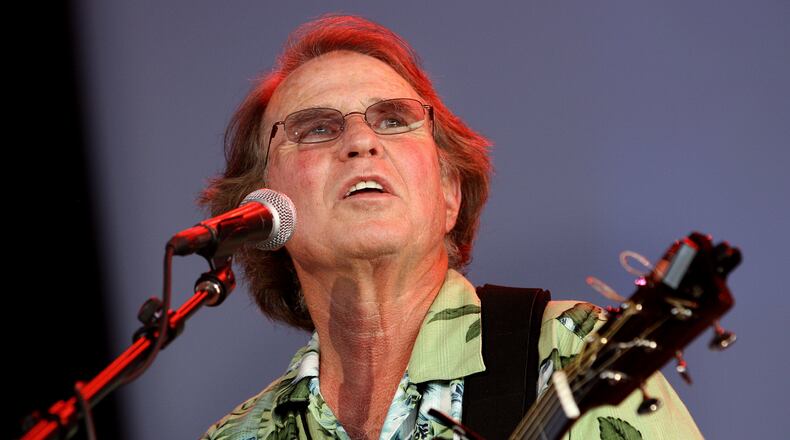 FILE - Country singer Joe McDonald plays during the Heros of Woodstock concert at Bethel Woods Center for the Arts in Bethel, N.Y., Saturday, Aug. 15, 2009, marking the 40th anniversary of the original 1969 Woodstock concert. (AP Photo/Craig Ruttle, File)