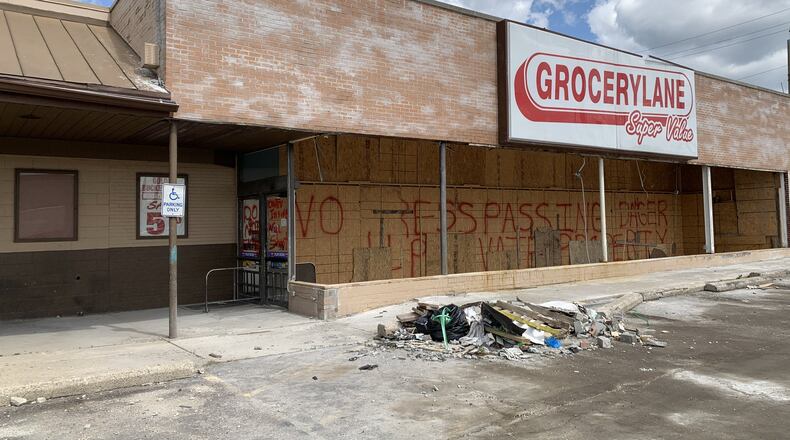 Deep Patel, owner of the GroceryLane business, said he initially intended to reopen the grocery store after the 2019 tornadoes. But because he doesn't own the building, he wasn't eligible for Small Business Administration assistance. He also said the store suffered repeated damage from people breaking in and stealing copper wires. It was eventually demolished.