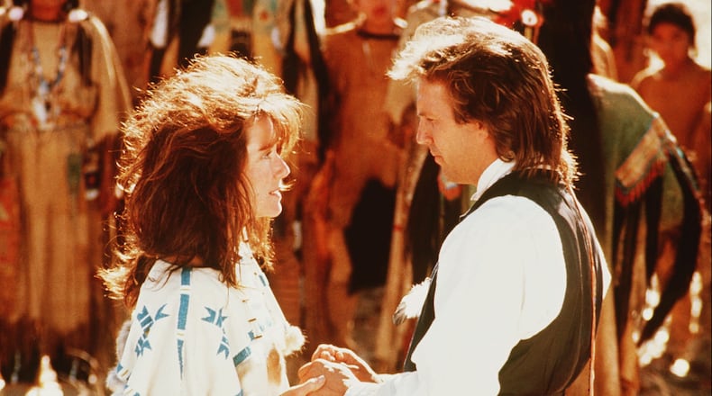 The relationship between a cavalry soldier and the Sioux tribe he joins is the focus of Kevin Costner's extraordinary epic, "Dances with Wolves." FILE