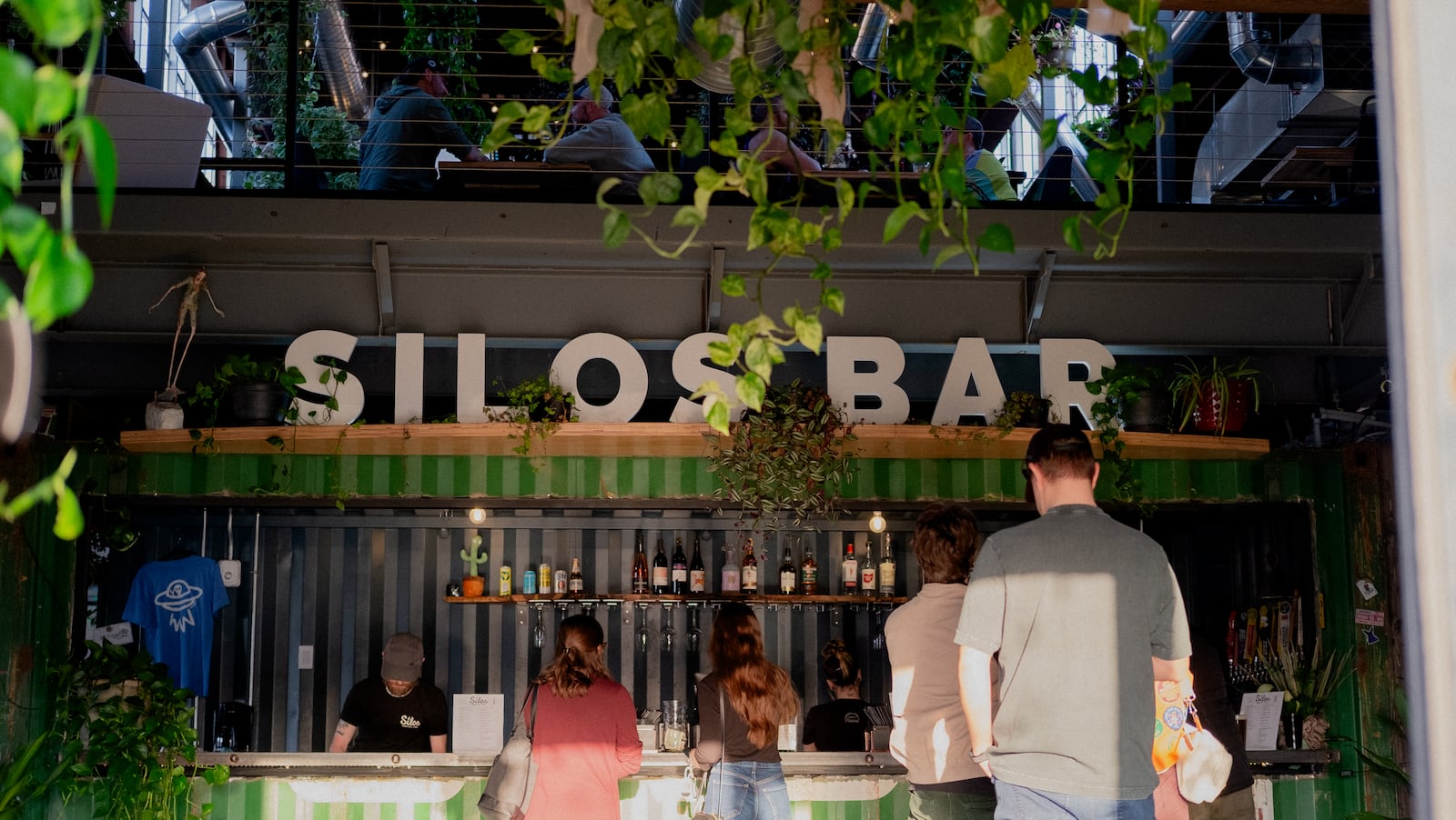 The view of the Silos Bar. CONTRIBUTED