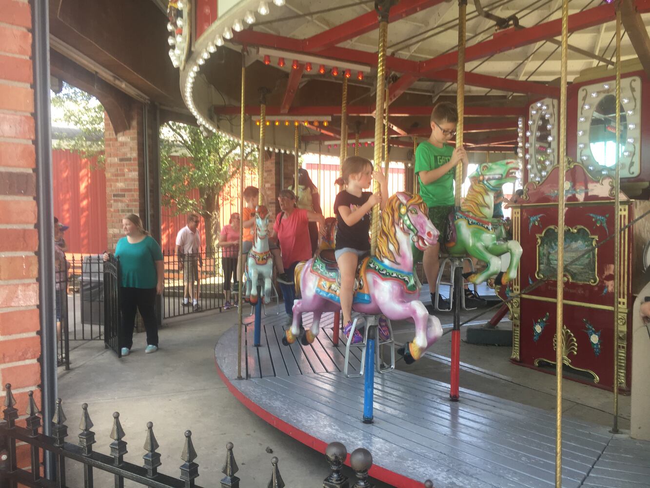 Stricker's Grove amusement park opens for Labor Day