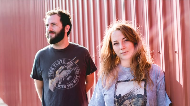 Matt Washburn and Allison Justice of the Katawicks, the winners of the first Battle of the Bands at the Brightside in February, celebrate the release of the new three-song EP, “In the Pocket,” with an outdoor, socially distant show at Yellow Cab Tavern in Dayton on Friday, Aug. 28. CONTRIBUTED