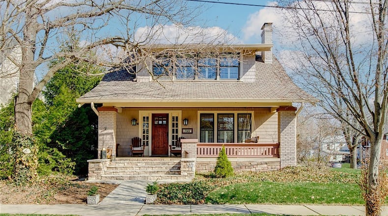 This historic Lebanon home is in the Floralville Historic District.