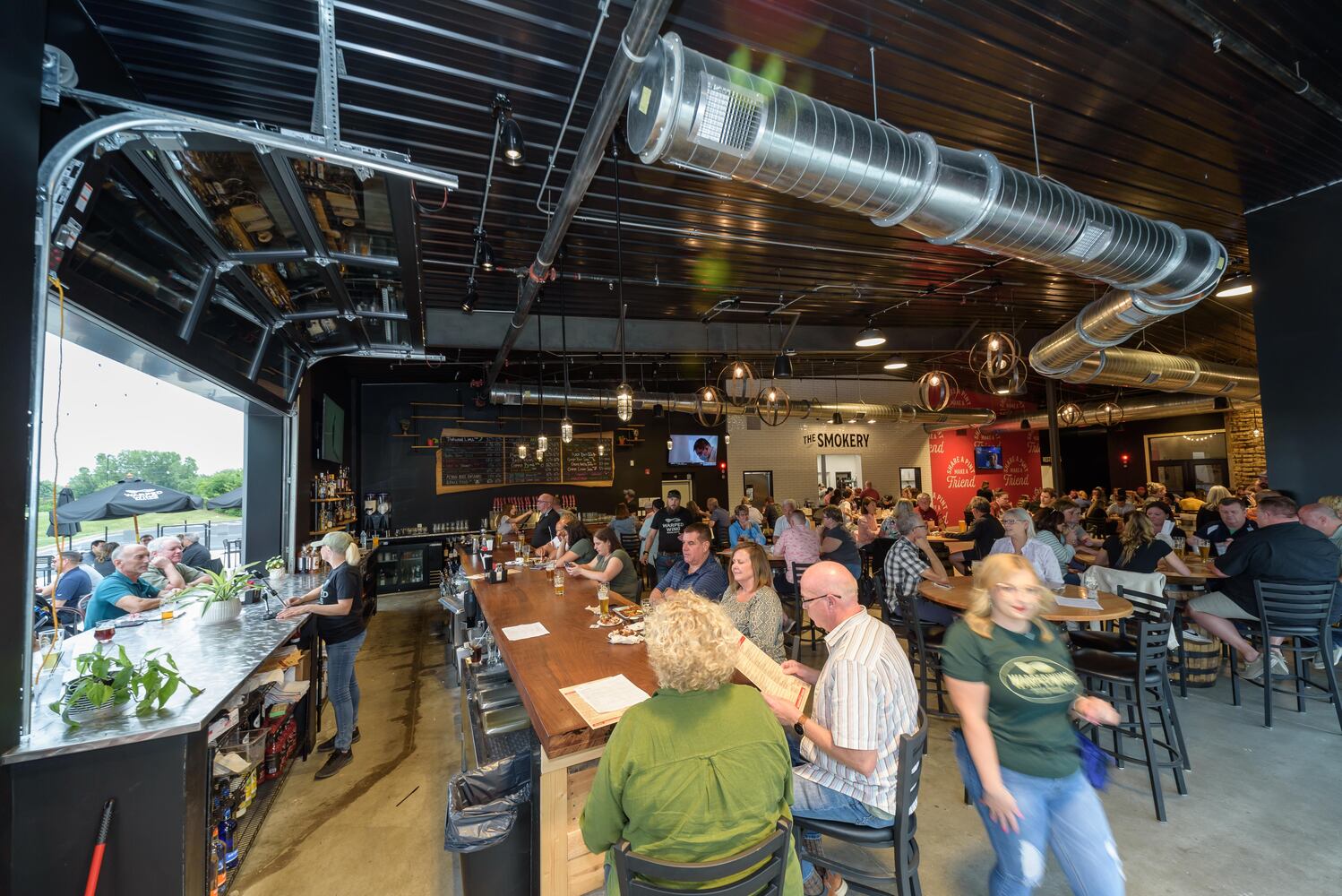 PHOTOS: Did we spot you at the grand opening of the new Warped Wing Brewery & Smokery in Huber Heights?