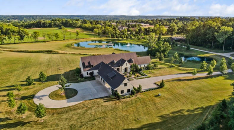 This 40-acre estate in Clearcreek Twp.'s Derby Lane Estate sold for a record $4.2 million. CONTRIBUTED