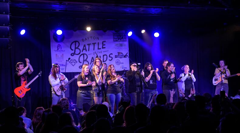 The Dayton Battle of the Bands Finale happened at The Brightside Music & Event Venue in downtown Dayton on Saturday, March 9, 2024, featuring The Shady Pine, Freakquency, Austin Wolfe, MelinaMarie, The Bruins, and sheller. Winner of the 2024 Dayton Battle of the Bands was Freakquency. TOM GILLIAM / CONTRIBUTING PHOTOGRAPHER