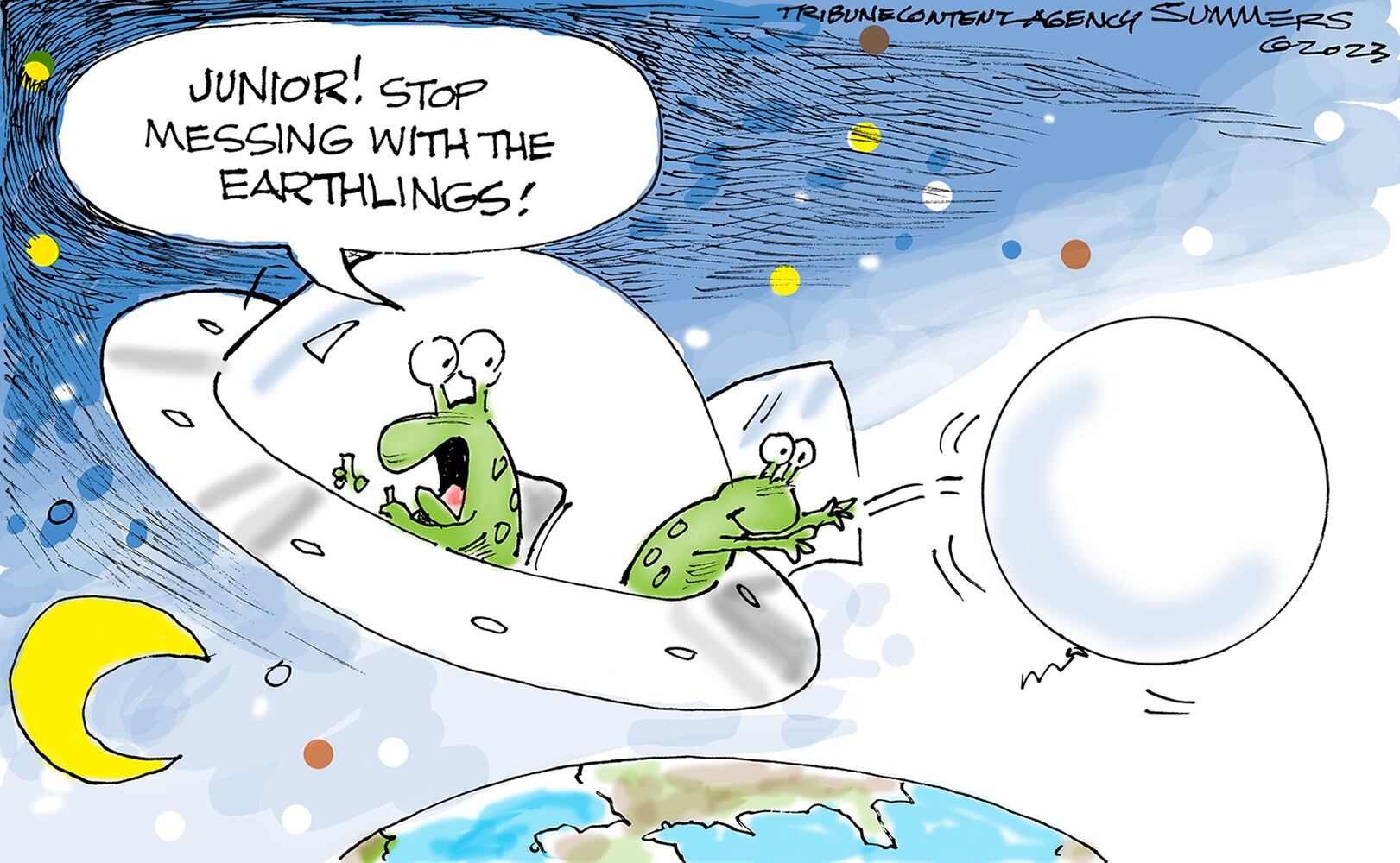 WEEK IN CARTOONS: Ohio derailment, unidentified flying objects and more