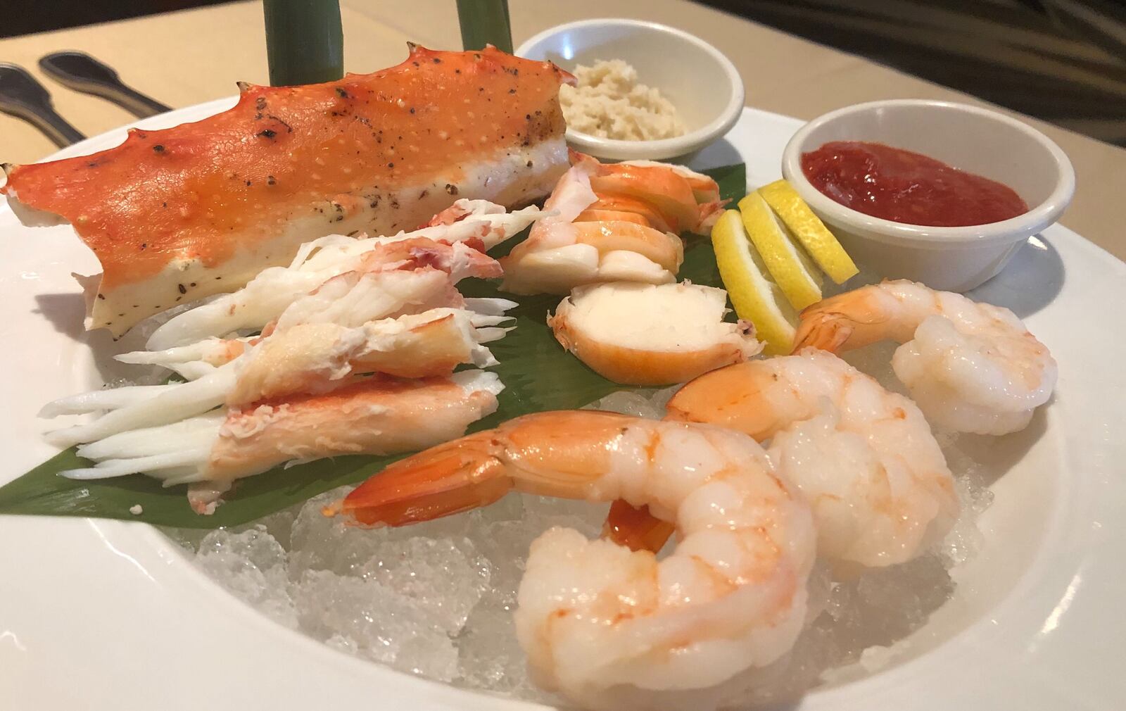 The Neptune seafood appetizer at Club Oceano at The Greene in Beavercreek.