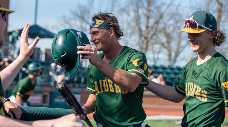 Gehrig Anglin, of the Wright State baseball team, is pictured. Photo courtesy of Wright State