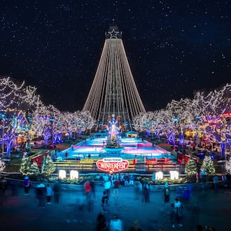 Kings Island's popular WinterFest event is being held select nights through Dec. 31. Contributed