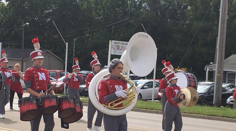 The Northridge High School band plays in a past Northridge Community Parade. CONTRIBUTED PHOTO