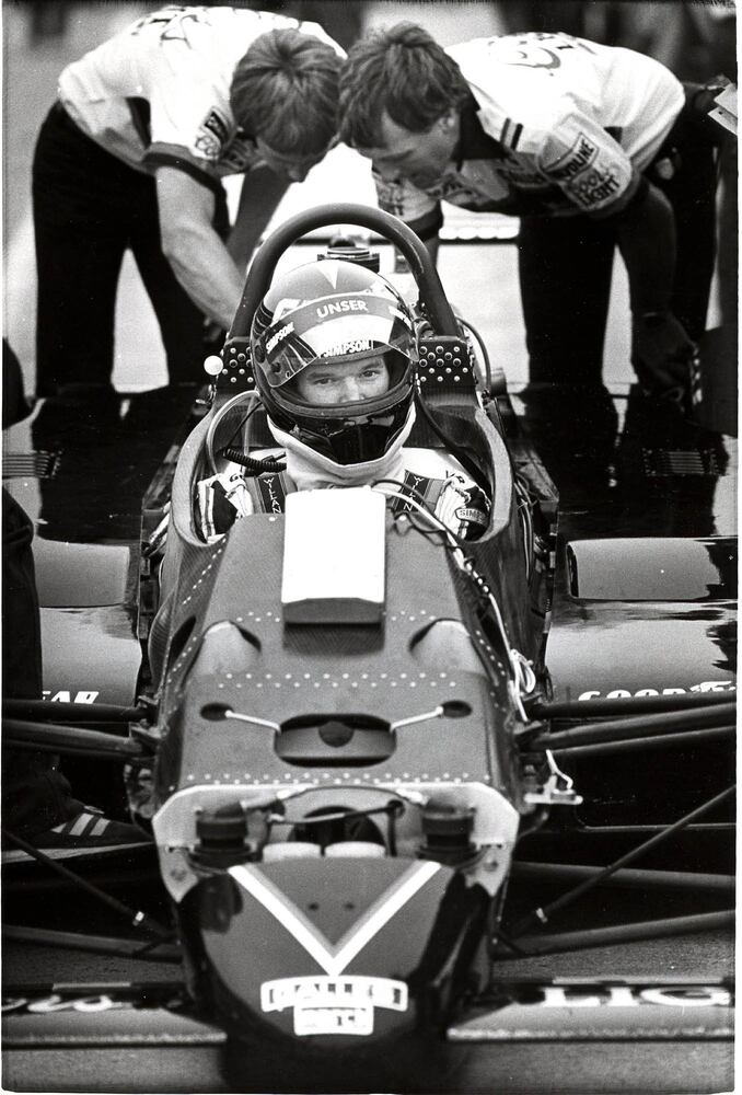 Skip Peterson at the Indy 500
