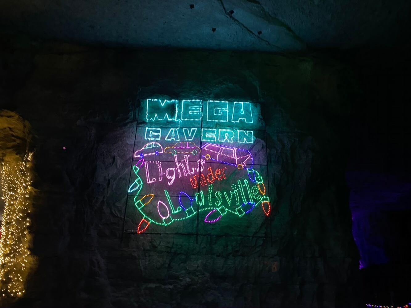 PHOTOS: The biggest and brightest holiday light show is underground