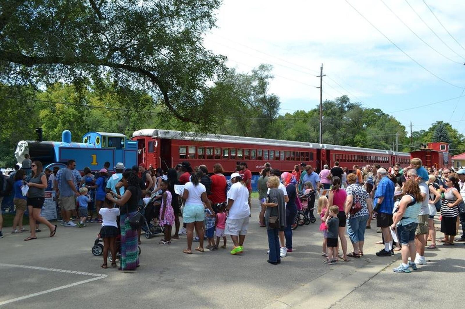 “A Day Out with Thomas” has been a popular event at the LM&M Railroad in Lebanon. This year the event is on consecutive weekends, Aug. 19-20 and Aug. 25-27. CONTRIBUTED