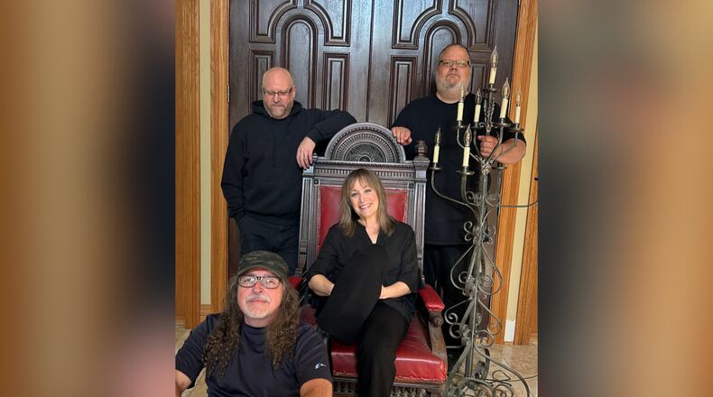 Top row, from left: Kelly Morelock, Steve Van Etten. Bottom row, from left: Scott Shiverdecker, Jayne Sachs. Indie-alt project the Jayne Sachs Band is performing for the first time in six years June 26 at Brightside. JAYNE SACHS / CONTRIBUTED