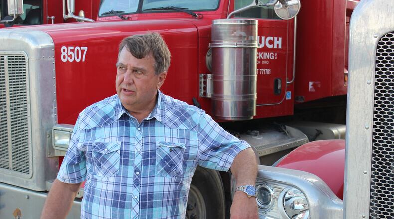 Steve Rauch, owner of Steve R. Rauch Inc., spoke exclusively with the Dayton Daily News about state illegal dumping charges he is facing and an ongoing federal investigation. DAN PASCIAK/STAFF