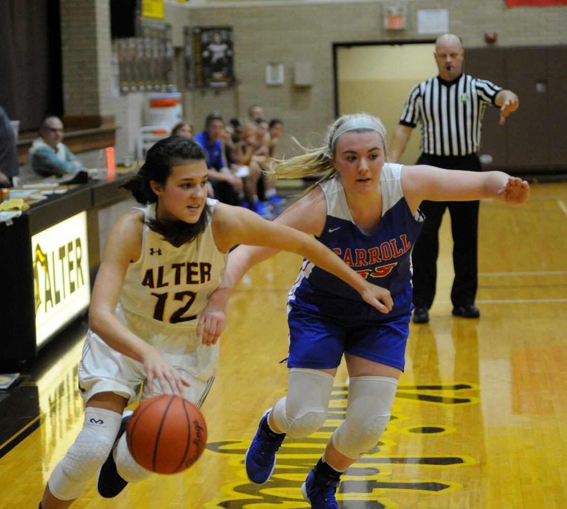 PHOTOS: Carroll at Alter girls basketball