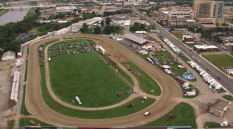 UD and Premier Health jointly purchased the former Montgomery County Fairgrounds last year. TY GREENLEES / STAFF