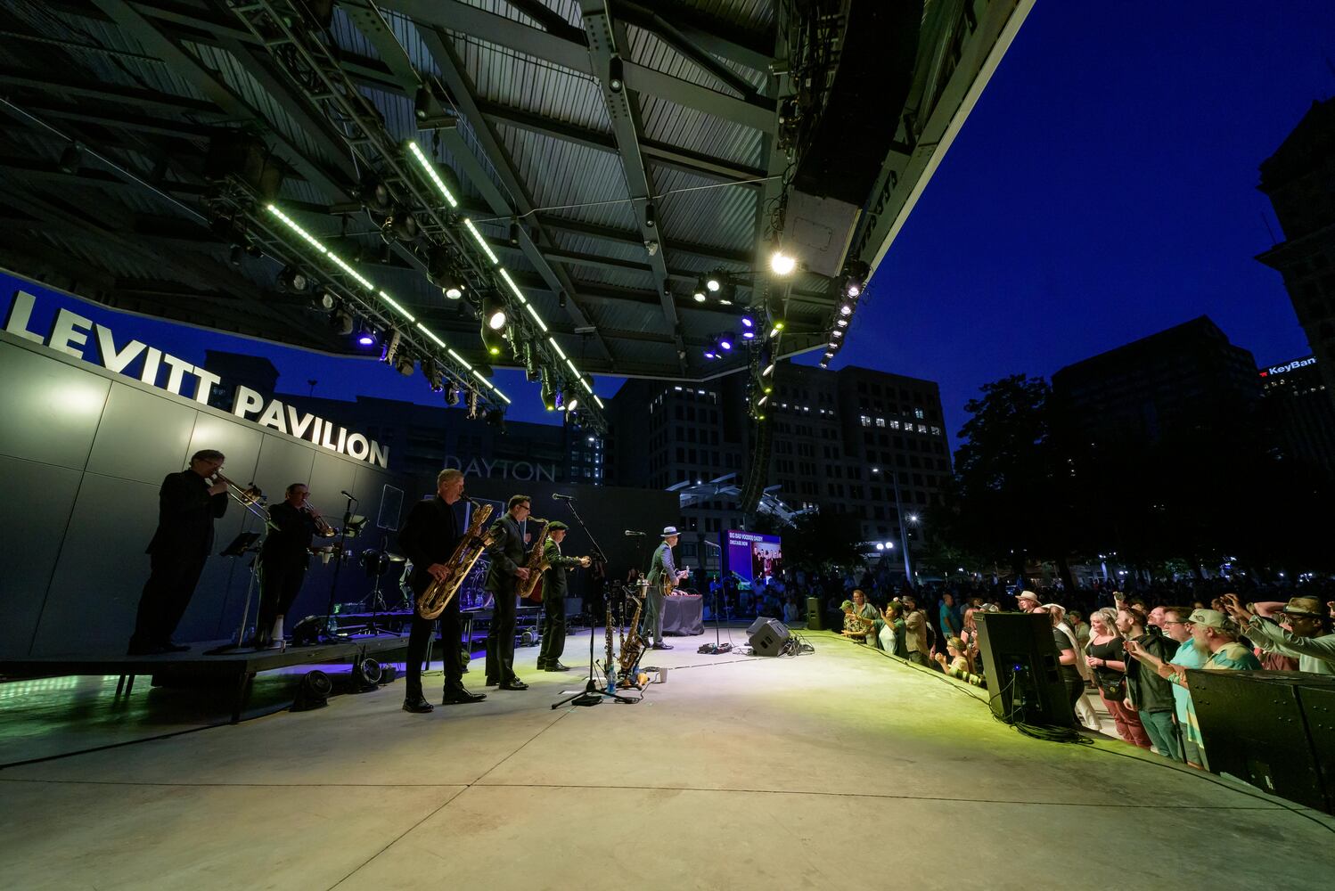 PHOTOS: Big Bad Voodoo Daddy with Cherry Lee & The Hot Rod Hounds Live at Levitt Pavilion
