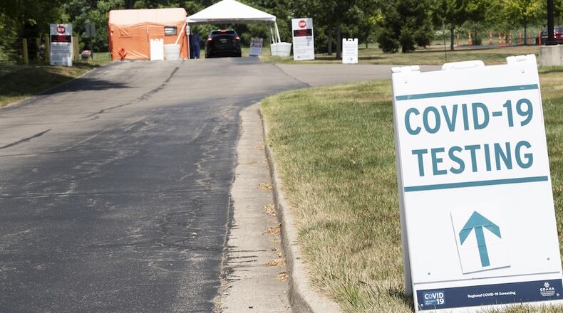 Kettering Health has re-established COVID-19 testing sites as cases continue to grow in Ohio.