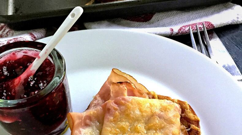 French Toast with Ham and Cheese (Gretchen McKay/Post-Gazette /TNS)