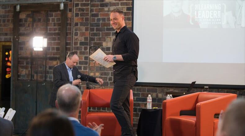 Motivational speaking is one facet of what Ryan Hawk does.