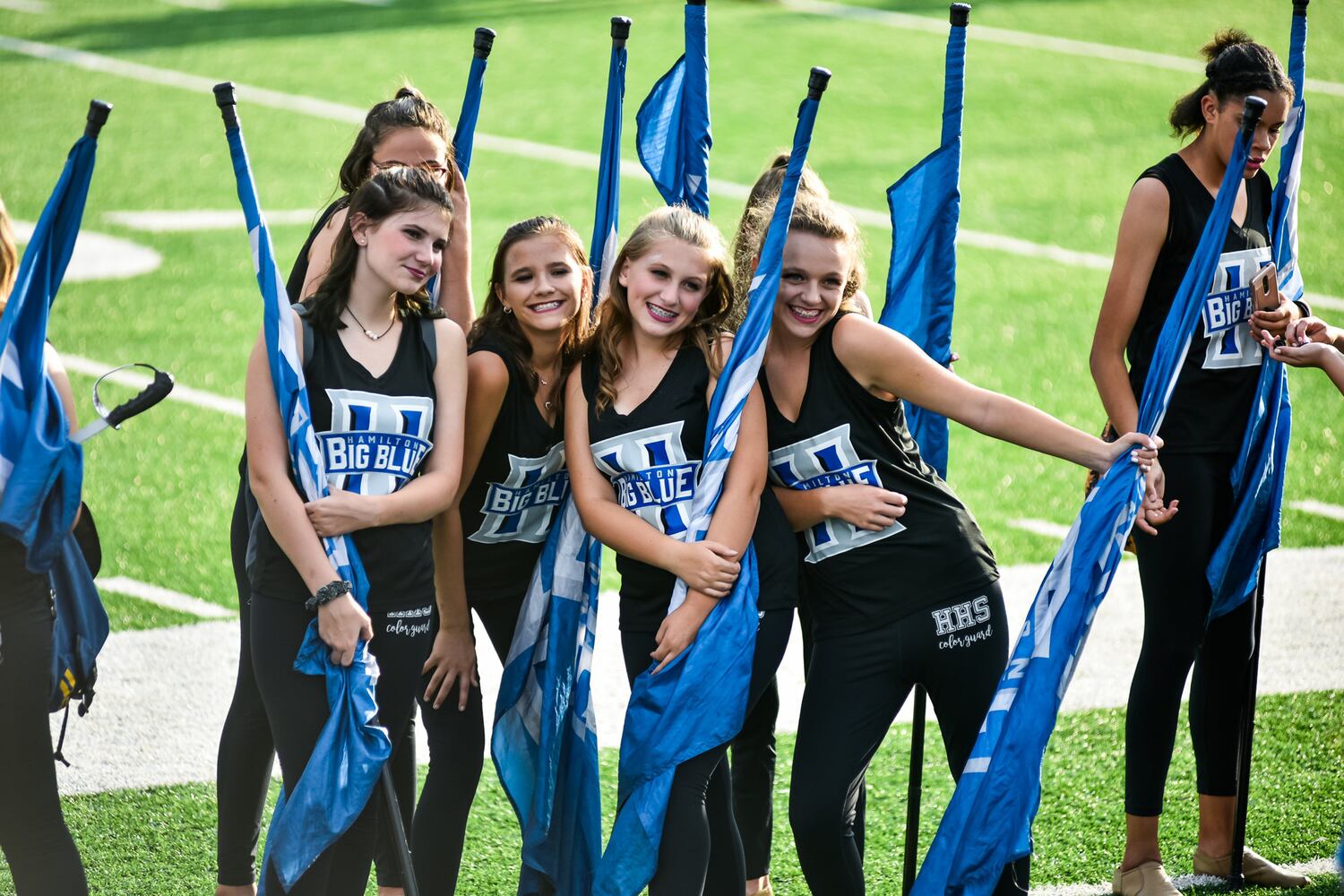 Hamilton Big Blue Football beats Anderson