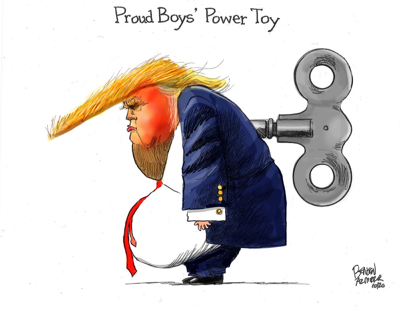 Week in cartoons: Trump's health, the fly and more