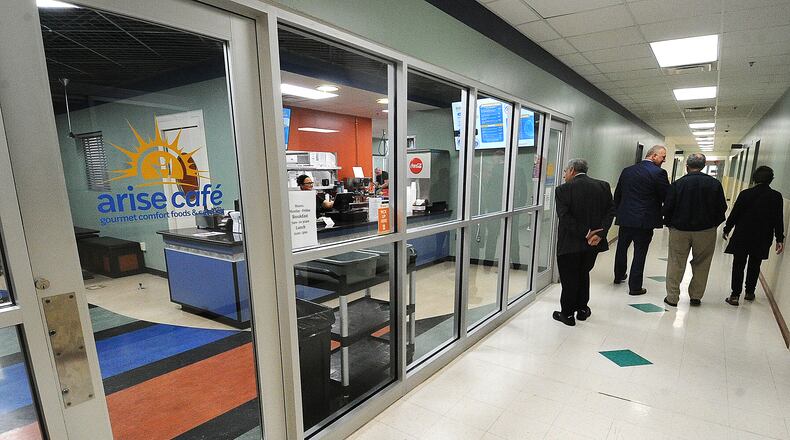 The ribbon cutting ceremony and a look inside Emerge Recovery and Trade Initiative located at 2960 W. Enon Road, near Xenia, Friday June 16, 2023. MARSHALL GORBY\STAFF