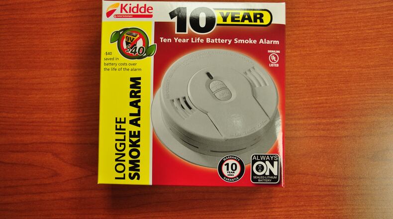 Home Depot donated more than 200 smoke detectors that will be distributed through Fairborn Fire Department’s giveaway program.