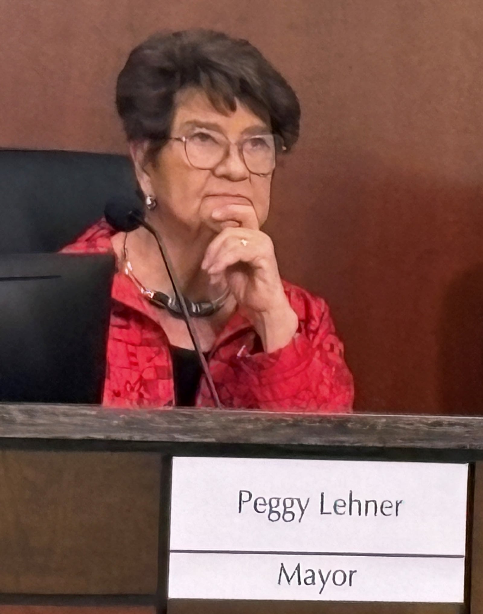 Kettering Mayor Peggy Lehner presided over her final council meeting Tuesday, Dec. 9, 2025, marking the end of nearly 30 years of public service at the municipal and state level. JEN BALDUF/STAFF