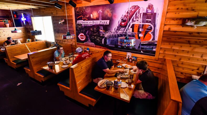 Texas Roadhouse opened last summer on Kingsgate Way in West Chester Township. NICK GRAHAM/STAFF