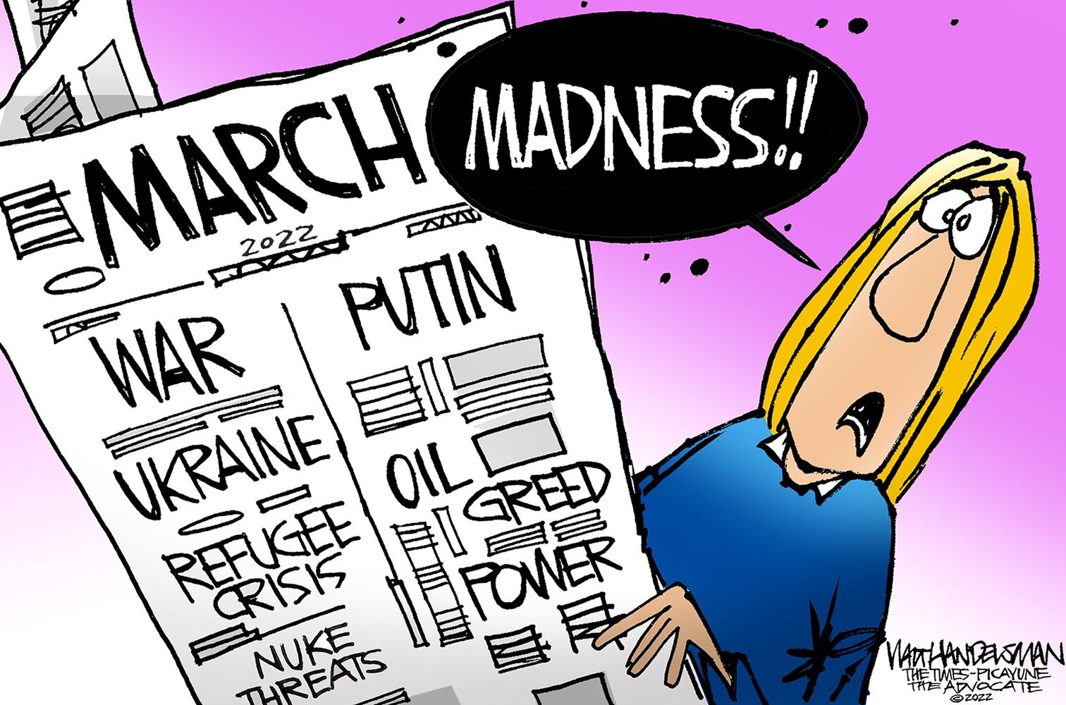 WEEK IN CARTOONS: Putin, inflation, gas prices and more