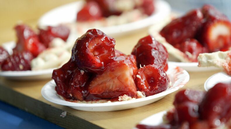NO CUTLINE for PBP festive Florida listStrawberry pie is always a hot seller at the Troy Strawberry Festival. (CONTRIBUTED)