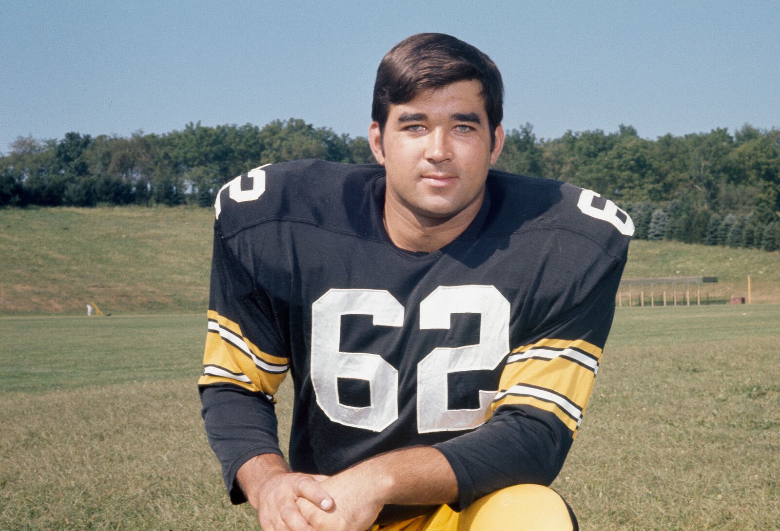 FILE - Ralph Wenzel, (62) football player for the Pittsburgh Steelers, 1970. (AP Photo, file)