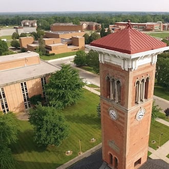 A view of the Central State University campus in Wilberforce. In 1887, the Ohio General Assembly passed an act that created a Combined Normal and Industrial Department at Wilberforce University which would become Central State University. TY GREENLEES/STAFF